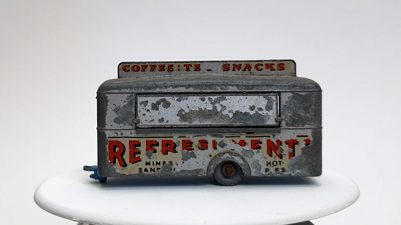 MATCHBOX Restoration No.74 Mobile Refreshment Caravan 1959 - YouTube