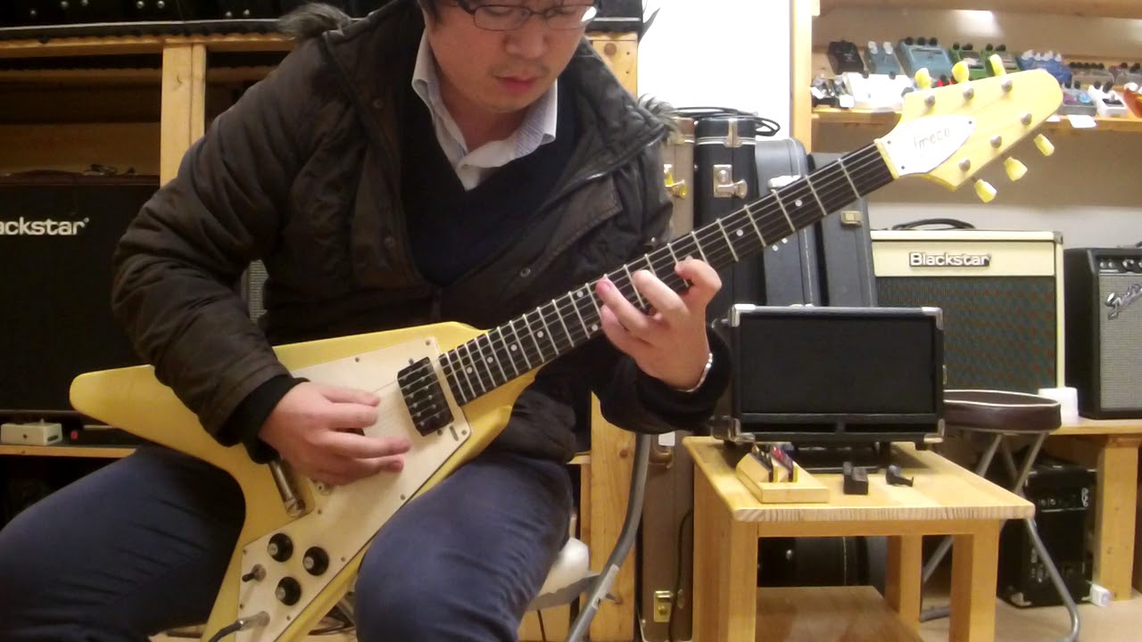 1982年製 Greco Flying V Type - YouTube