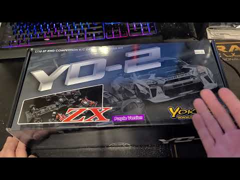 Yokomo YD-2 ZX Purple Unboxing - YouTube