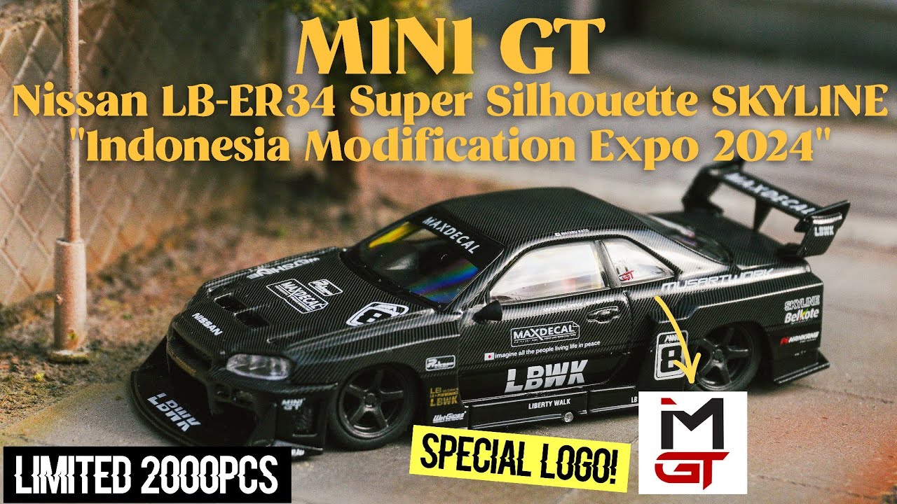 MINI GT — Nissan LB-ER34 Super Silhouette SKYLINE 