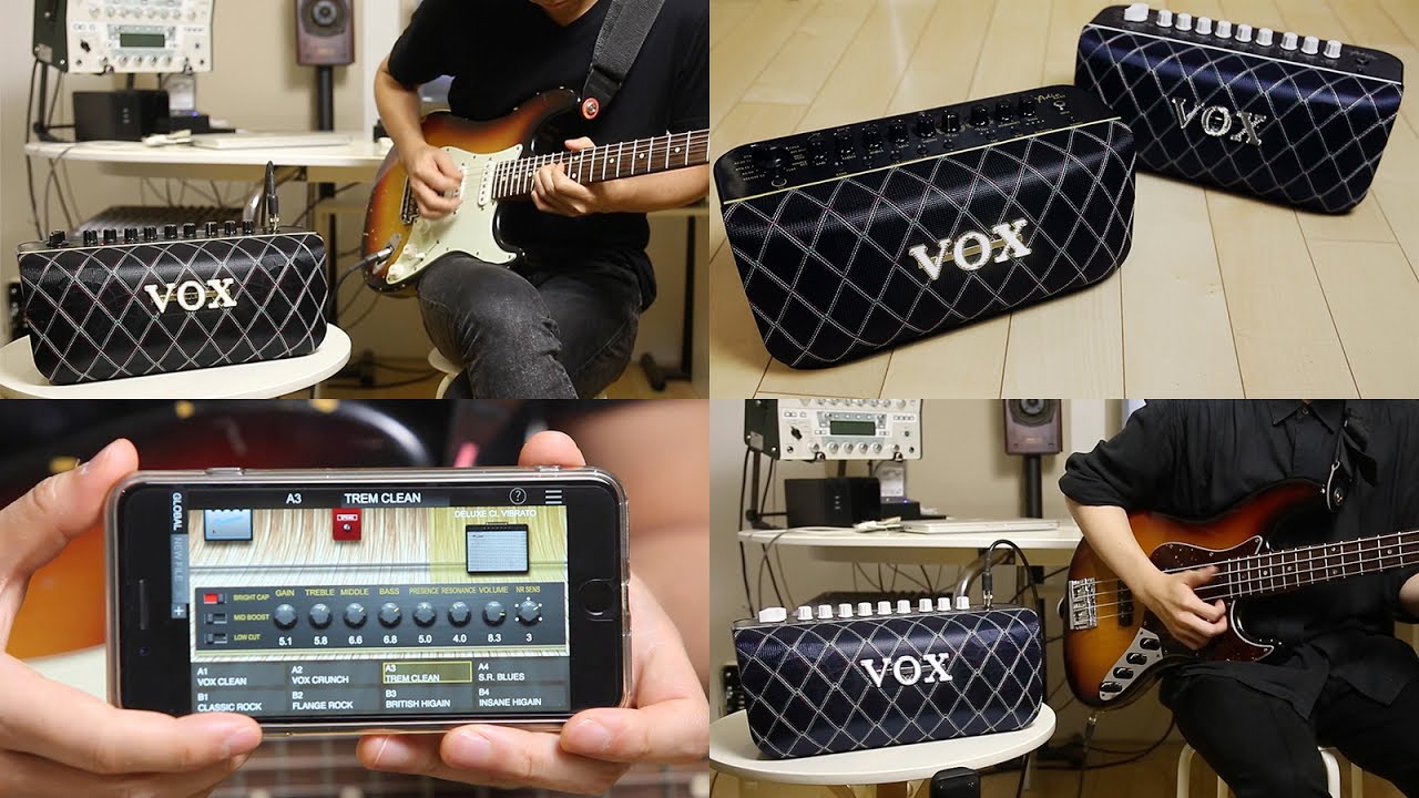 VOX / Adio Air GT ＆ Adio Air BS 【デジマート製品レビュー】 - YouTube