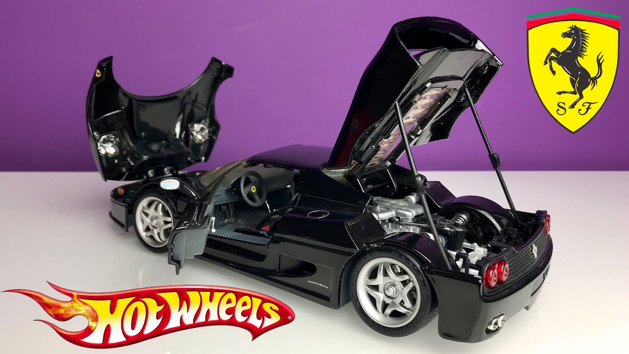 1:18 Ferrari F50 - Hot Wheels (unboxing) - YouTube