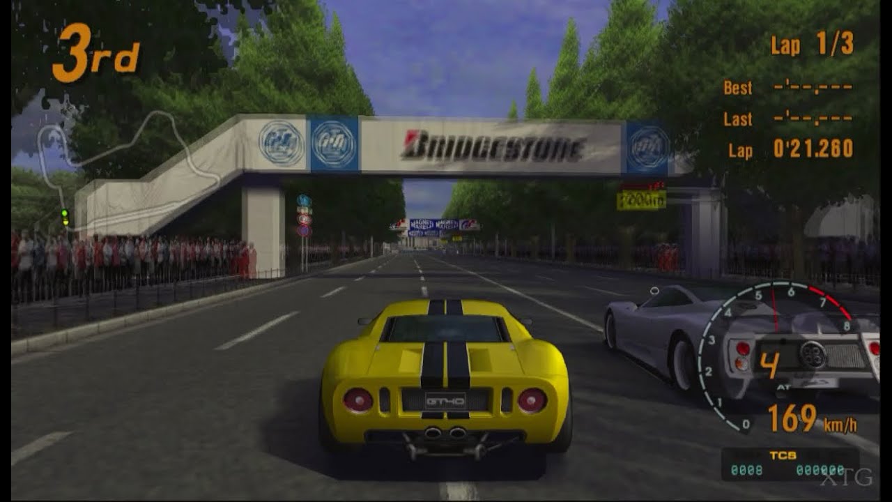 Gran Turismo Concept 2002 Tokyo-Geneva - Ford GT40 PS2 Gameplay HD