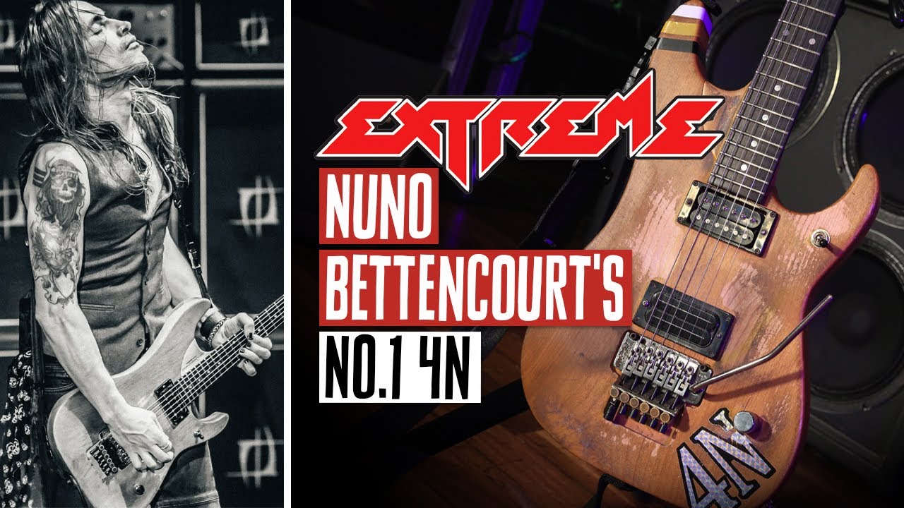 Nuno Bettencourt's Main N4 Washburn & Strings + Picks - YouTube