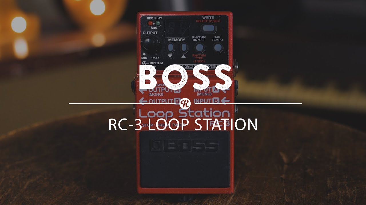 Boss RC-3 Loop Station | Reverb