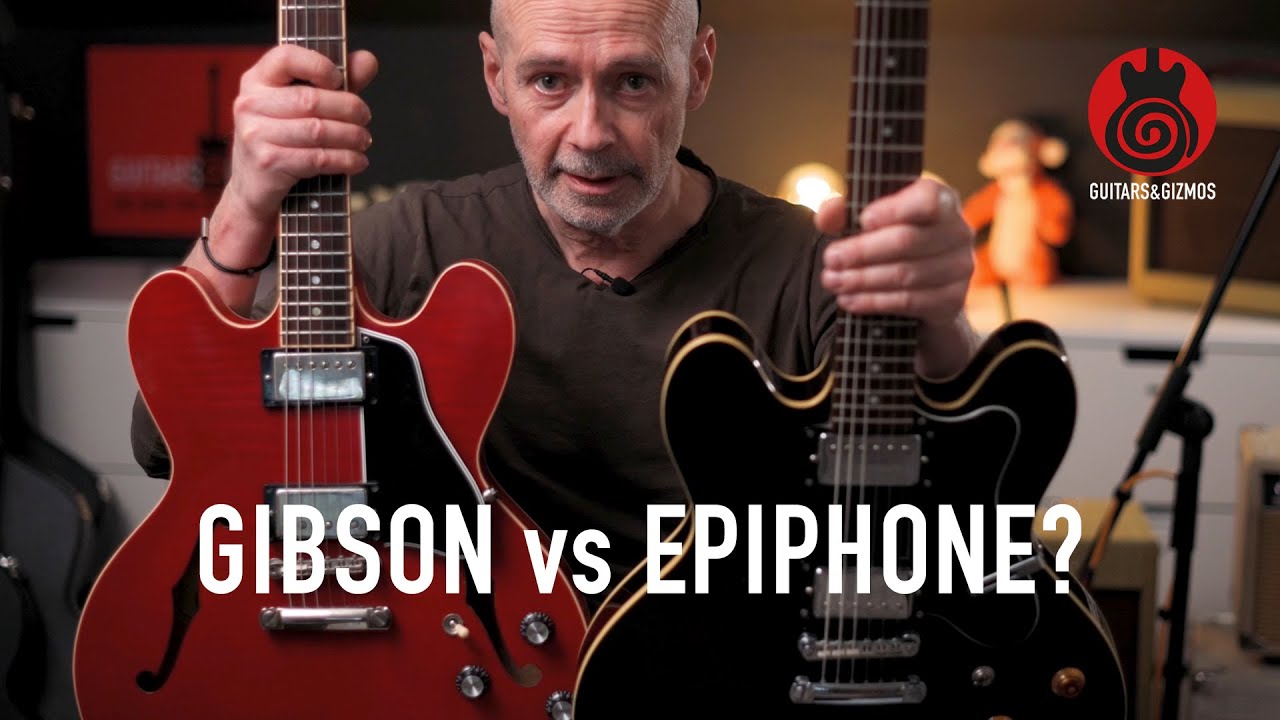 Epiphone Dot vs. Gibson ES-335: What's different, what's similar