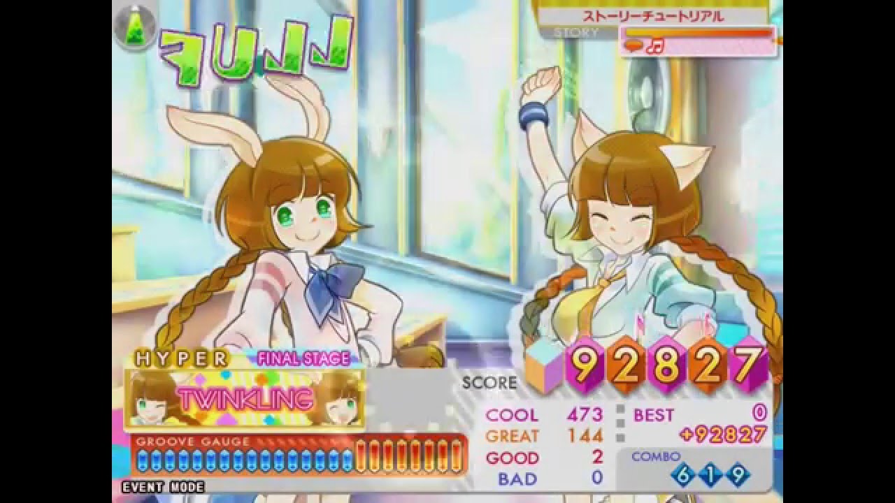 POPN22] Nekomata Master feat. Mimi Nyami - TWINKLING (H32) [FULL