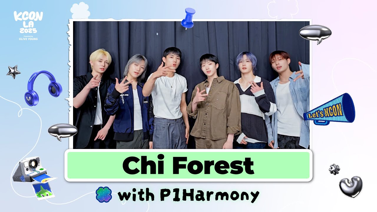 KCON LA 2025] Chi Forest with P1Harmony - YouTube