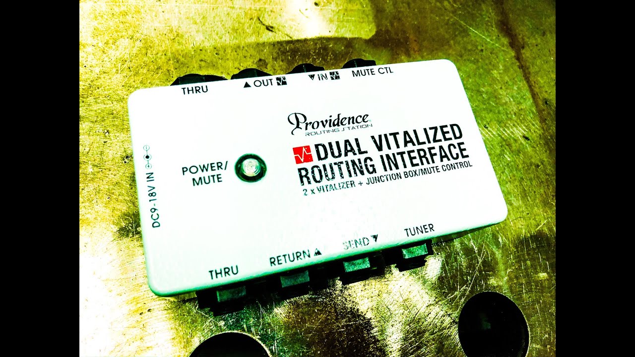 Providence Dual Vitalized Routing Interface DVI-1M - YouTube