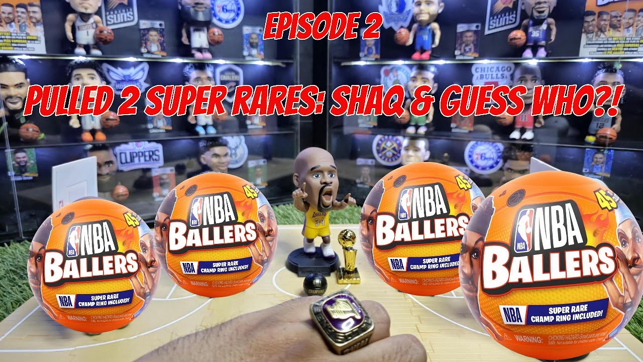 ZURU NBA BALLERS - Episode 2 (Series 2) - 2 Super Rares! - YouTube