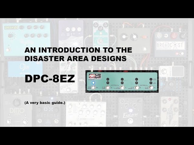 Disaster Area Designs DPC-8EZ GEN 3 Bypass Switcher with MIDI