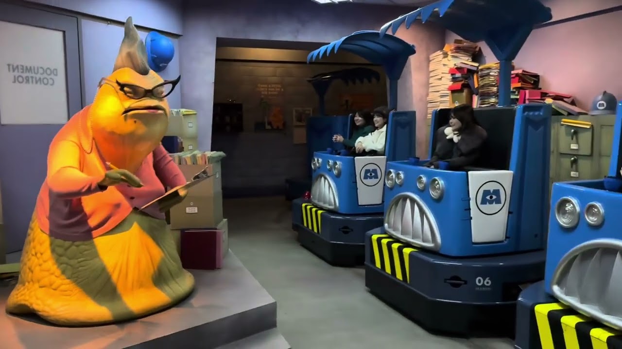 Monsters Inc. Ride & Go Seek! At Tokyo Disneyland 2025 - YouTube