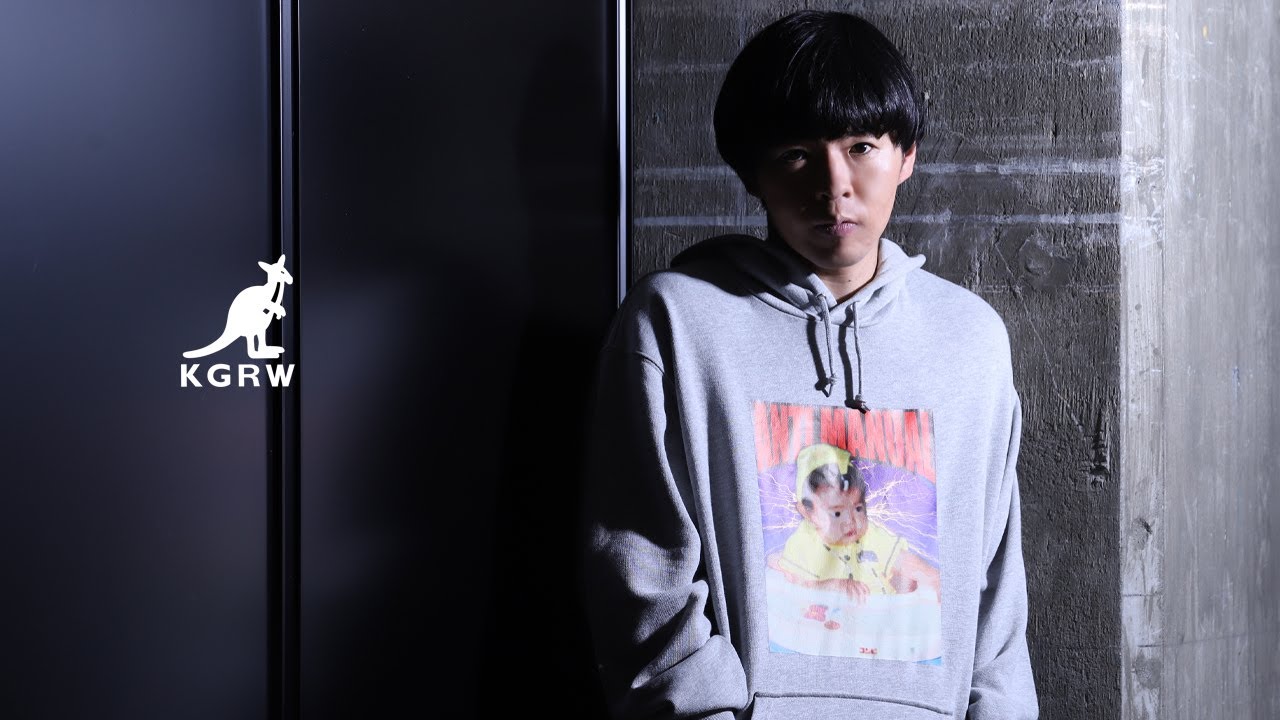 たかし×KANGOL REWARDコラボ プルオーバーパーカー