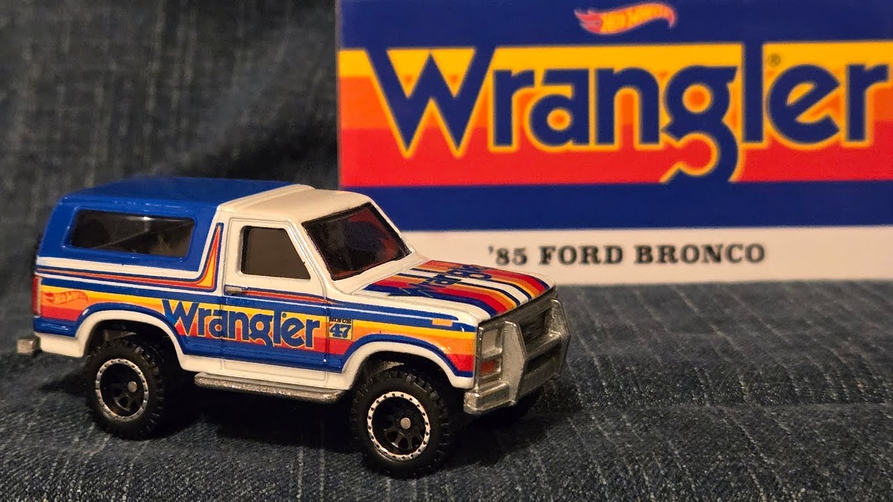 Opening 2024 Hot Wheels Wrangler 1985 Ford Bronco - YouTube