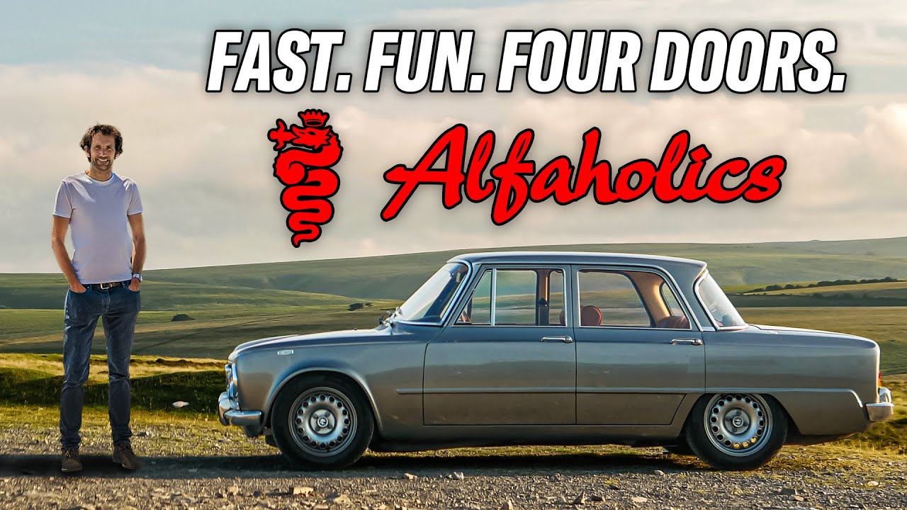 Driving the Alfaholics Giulia Super R 270: The Family Restomod