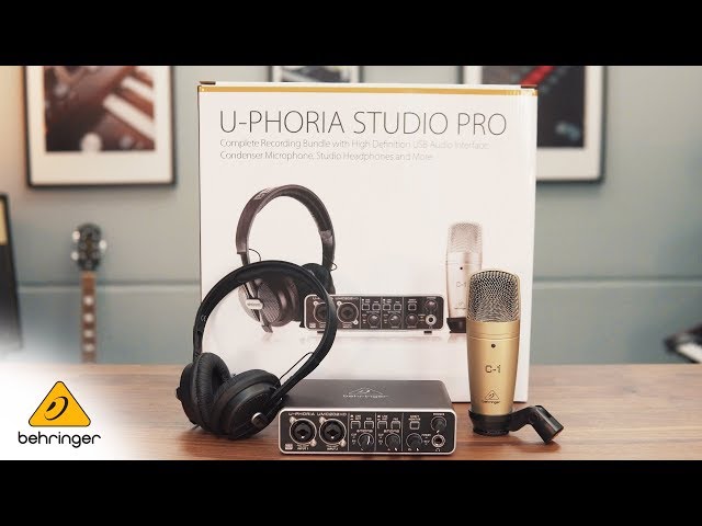 Introducing the U-PHORIA STUDIO PRO bundle - YouTube