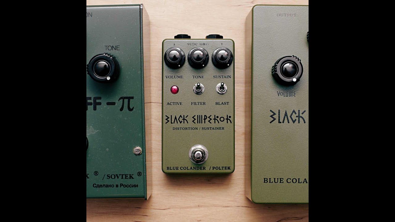 Black Emperor (mini) | blue colander stompboxes