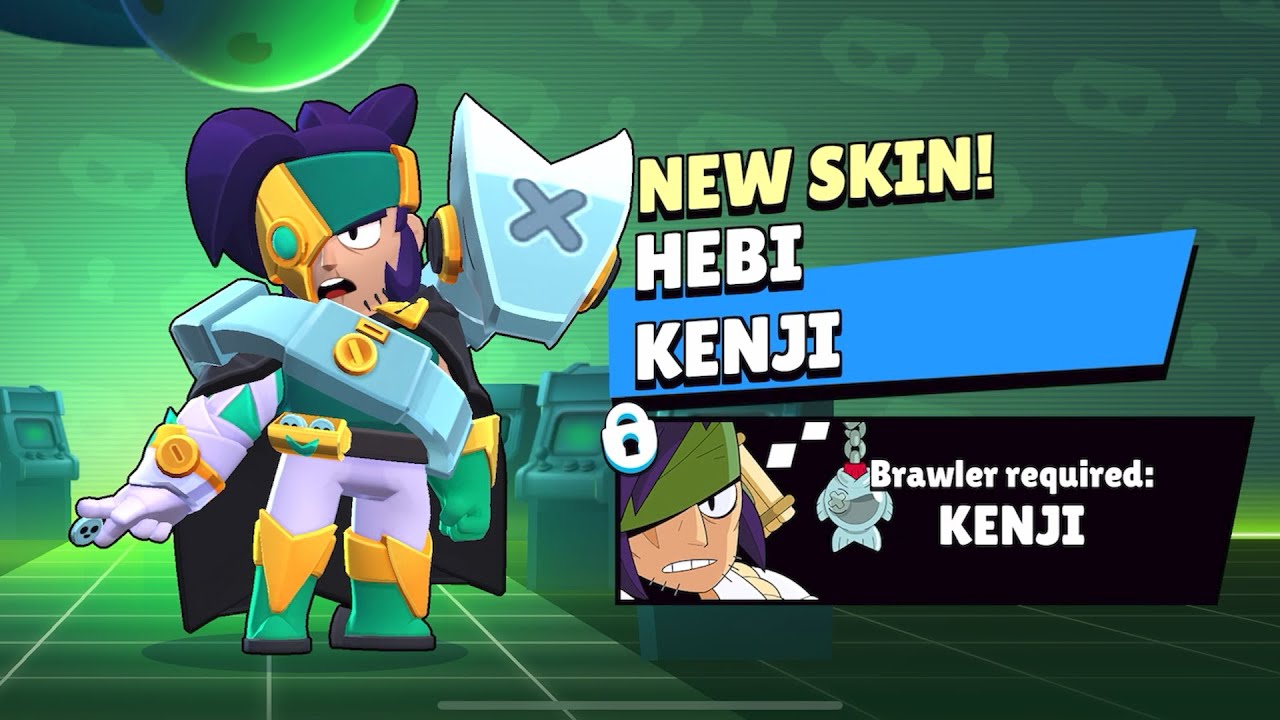 HEBI KENJI LEGENDARY NEW BRAWLER🔥 BRAWL STARS NEW UPDATE