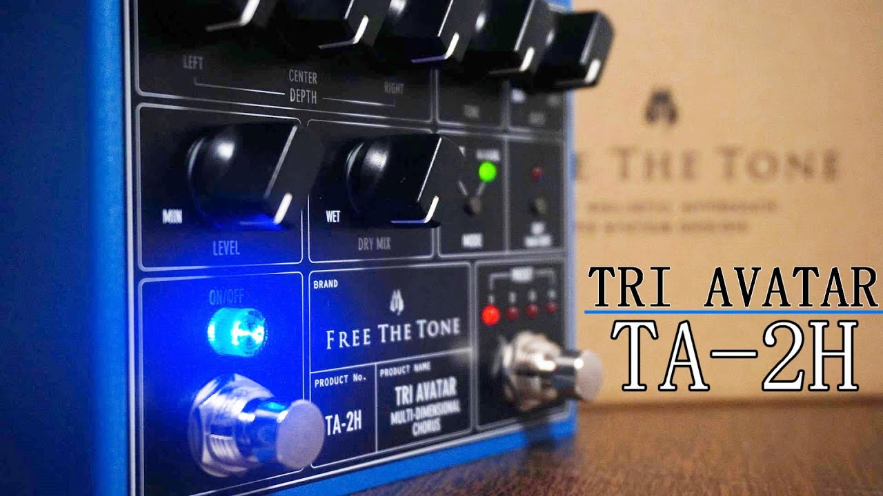 FREE THE TONE】TRI AVATAR 「TA-2H」サウンドチェック！ - YouTube