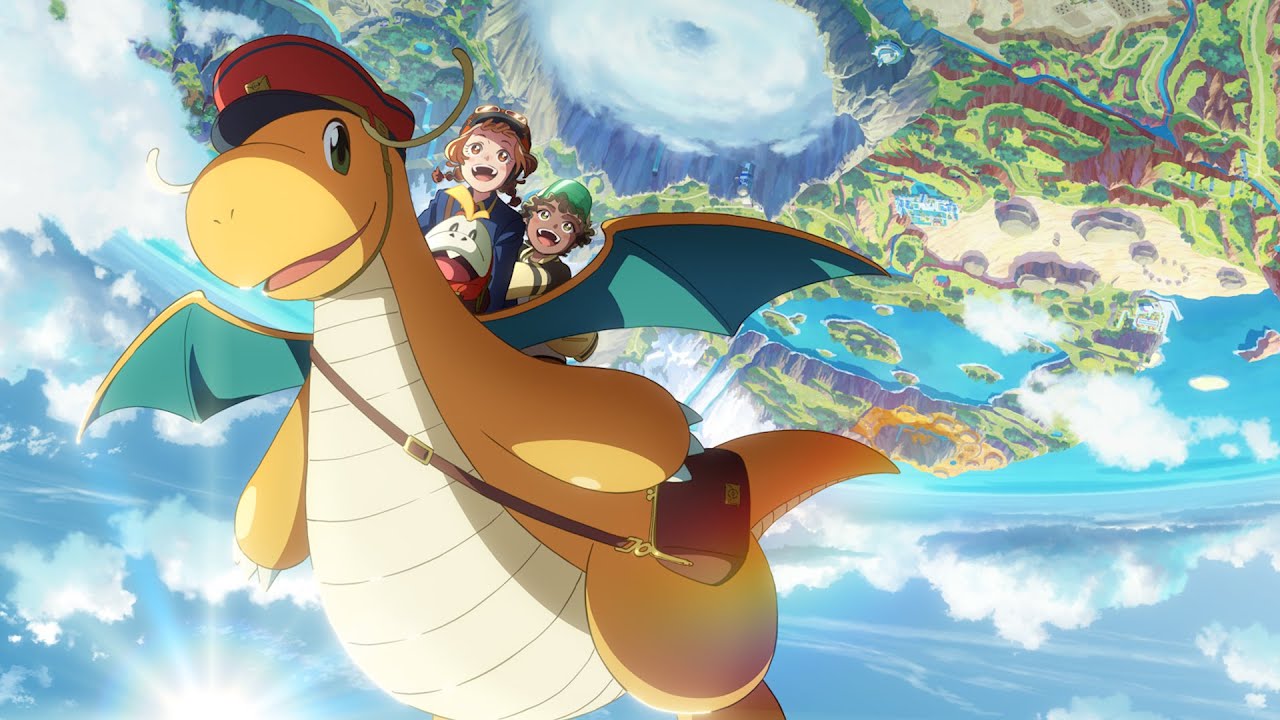 カイリューが大飛行！『君の名は。』アニメスタジオが制作のPokémon