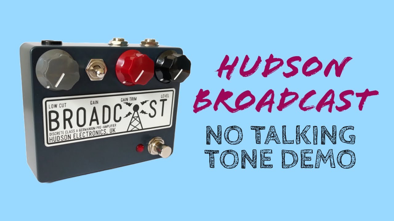 Hudson Broadcast - No Talking Tone Demo! - YouTube