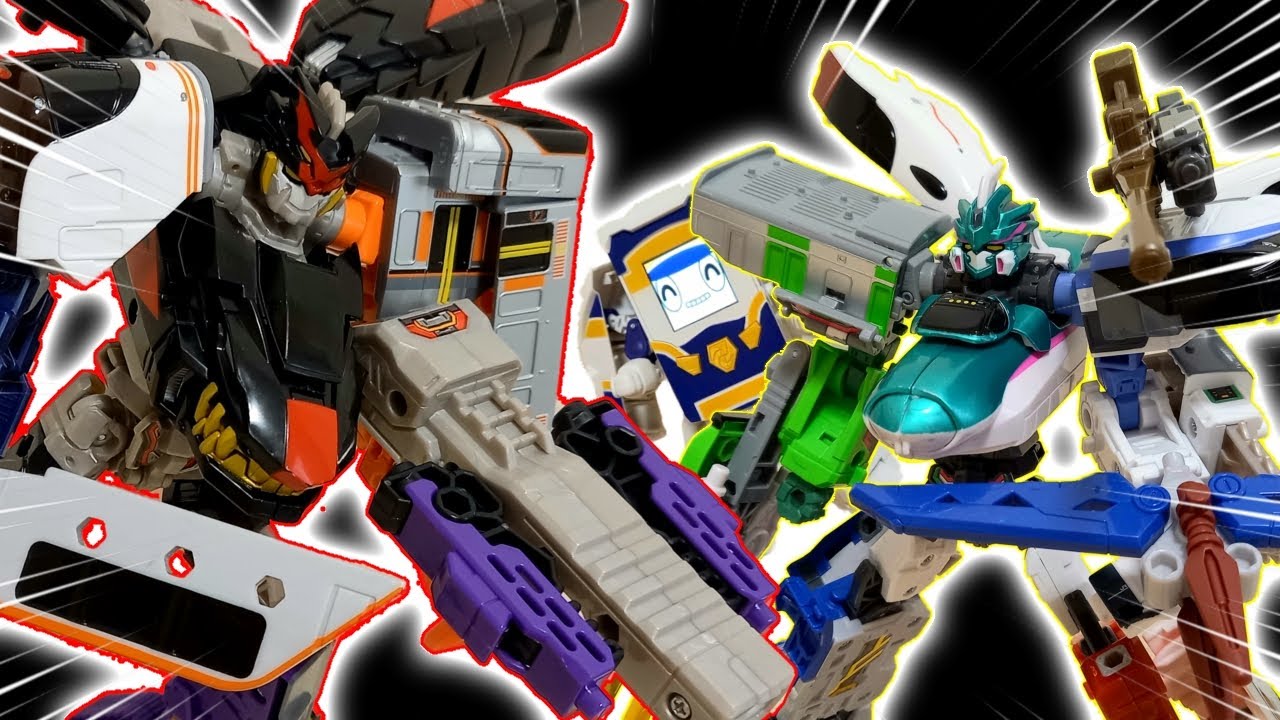 シンカリオンZ】ダブルZ合体に挑戦！(ダークシンカリオン、E5はやぶさ