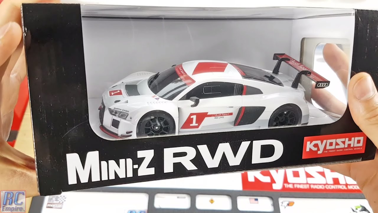 Kyosho Mini-Z - Audi R8 LMS RWD: Episode 1: Series intro and first