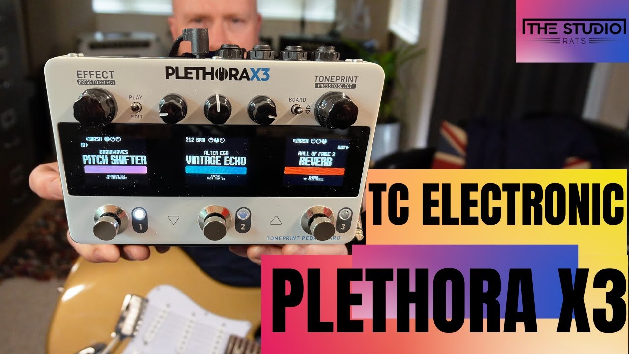 X5との違い】TC Electric PLETHORA X3レビュー│楽器屋店員yoshguitar