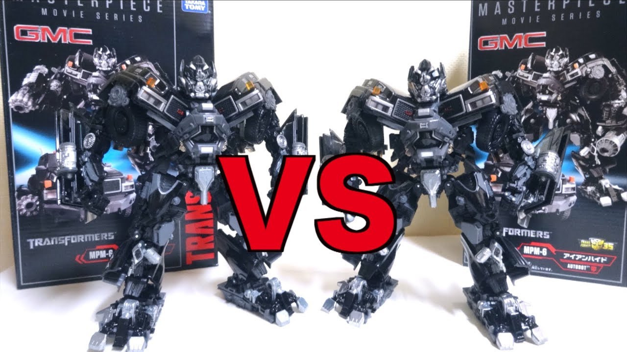 Comparison】TAKARATOMY Transformers MPM-6 Masterpiece Movie