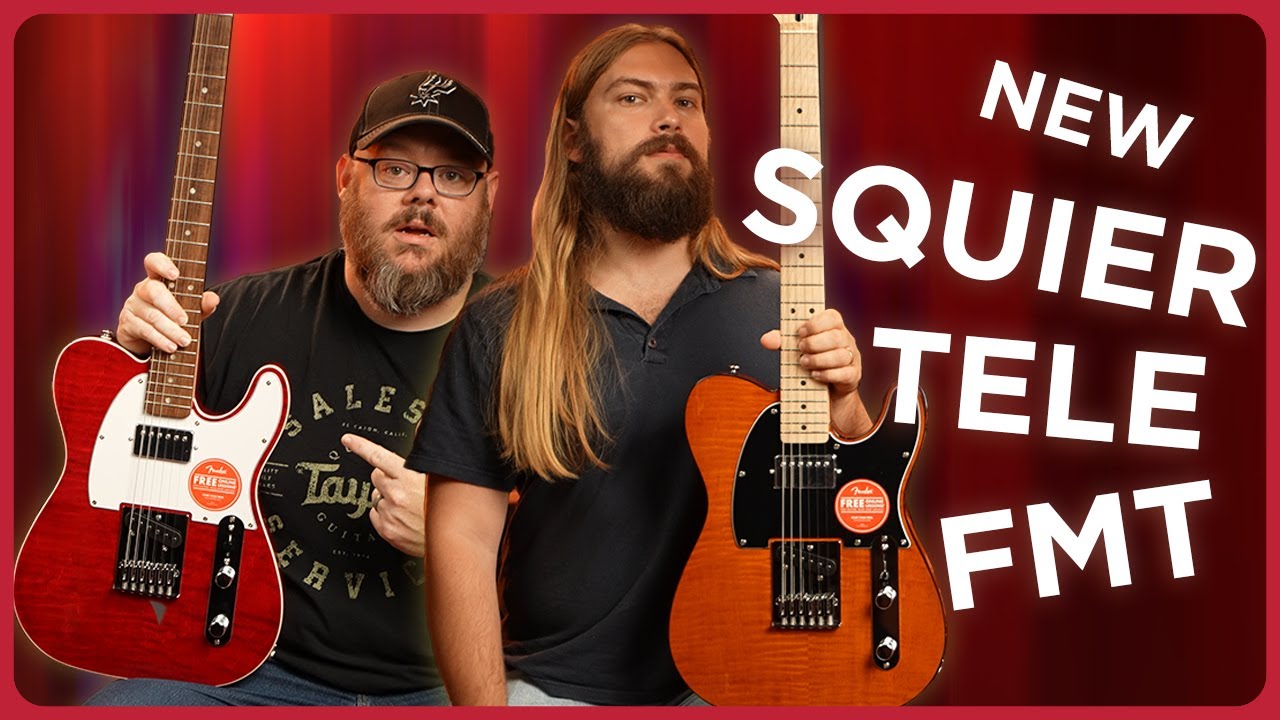 This Squier Tele is TOO Good! Squier Telecaster FMT Review - YouTube