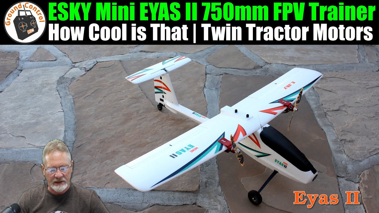 How Cool is That | Twin Tractor Motor MOD | ESKY Mini EYAS II
