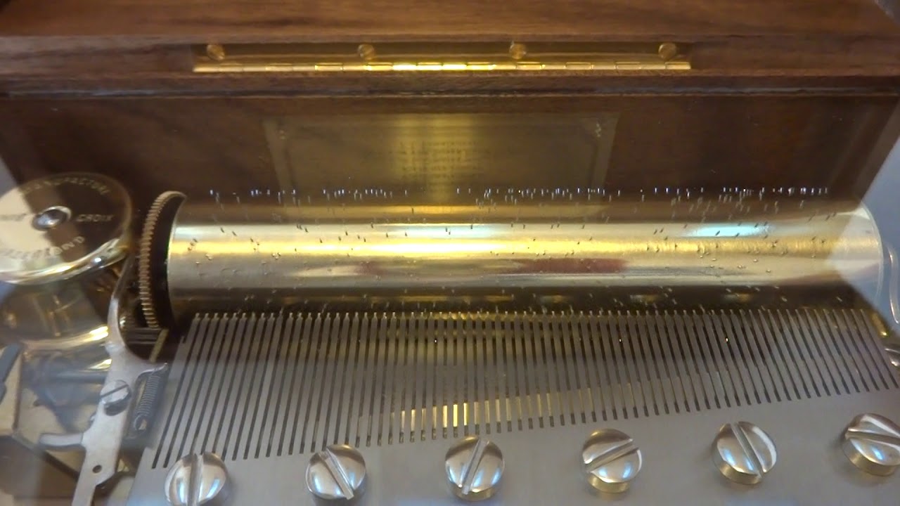 REUGE MUSIC BOX, 3.72 NUTCRACKER SUITE TCHAIKOVSKY