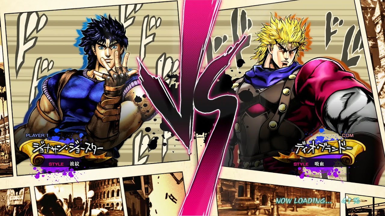 ジョジョASBR】第1部 ジョナサンvsディオ【ジョジョの奇妙な冒険