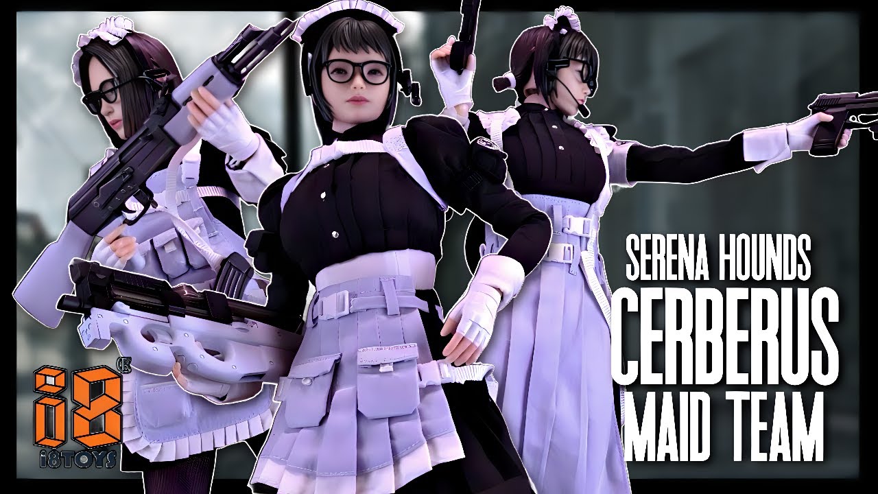 I8TOYS Serene Hound Cerberus Maid Team Sixth Scale Figures‬