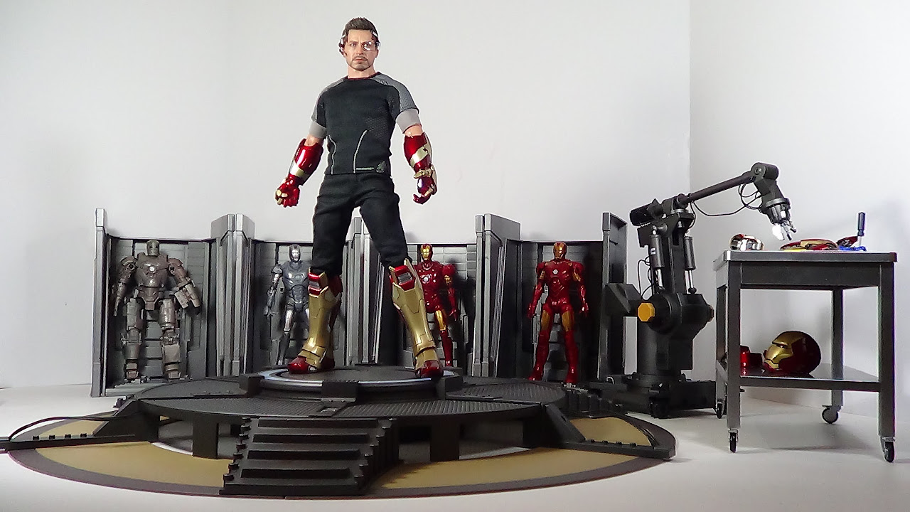 Hot Toys Tony Stark Iron Man 3 Movie Masterpiece 1/6 Scale Figure