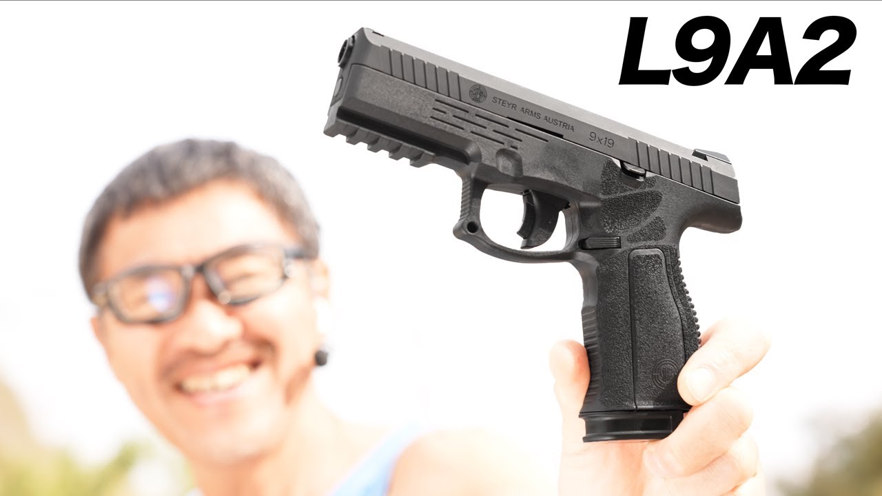 Steyr L9A2 Carbon8 CO2内蔵 ガスブローバックガスガン - YouTube