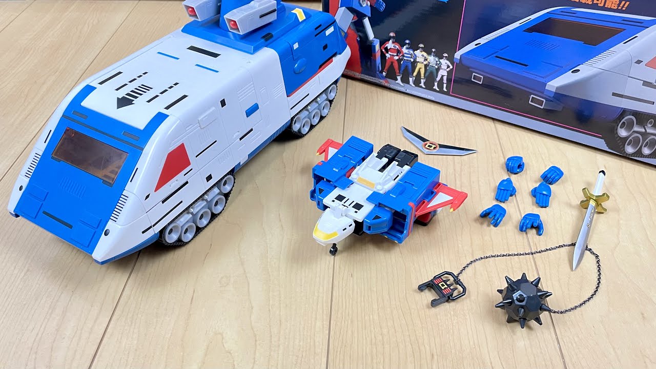 PowerRangers Denziman】SMPで立体化⁉︎デンジマンのダイデンジンと