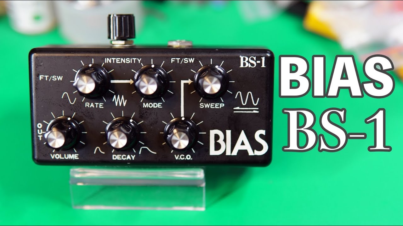 Junk Repair] BIAS BS-1. analog synthesizer to be attached to drums
