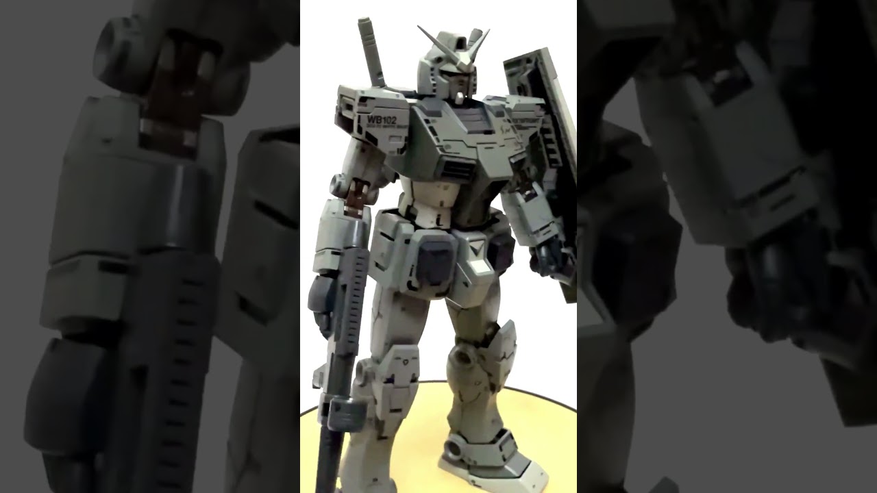 玩具開箱] Gundam Fix Metal Composite RX-78FRGMT Gundam 藤原浩