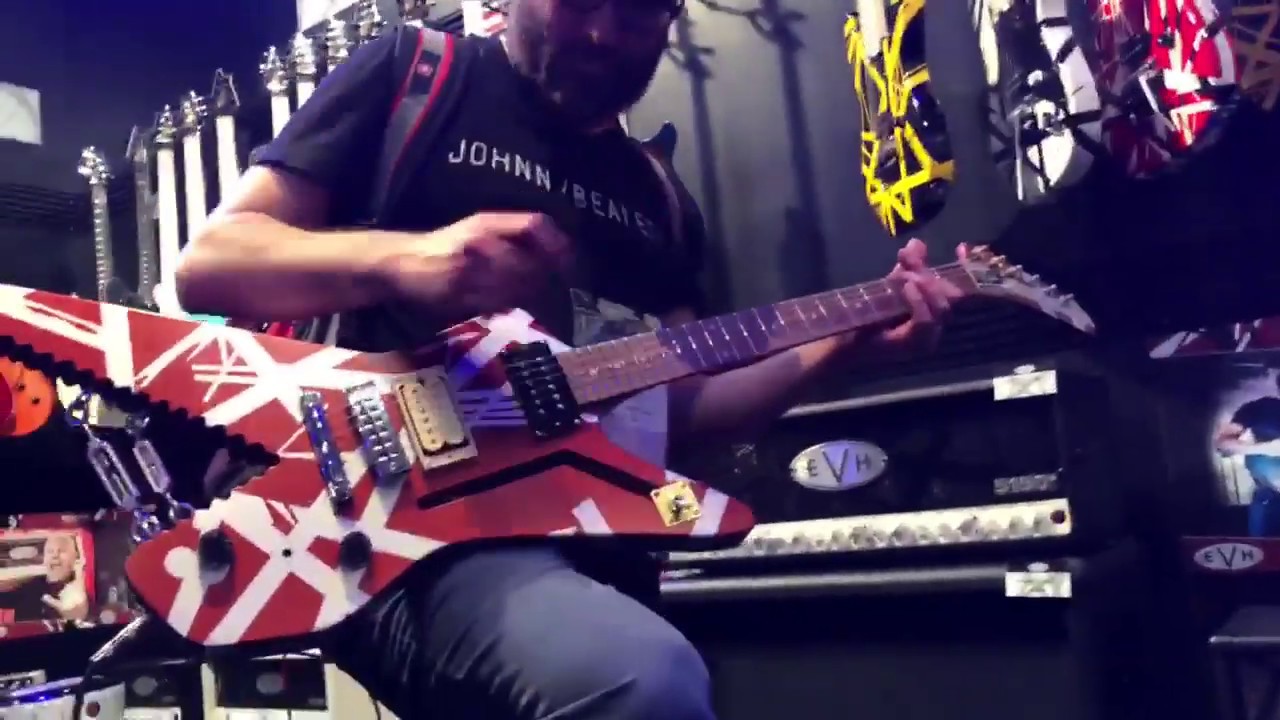 The NEW EVH Shark Guitar NAMM 2019 - YouTube