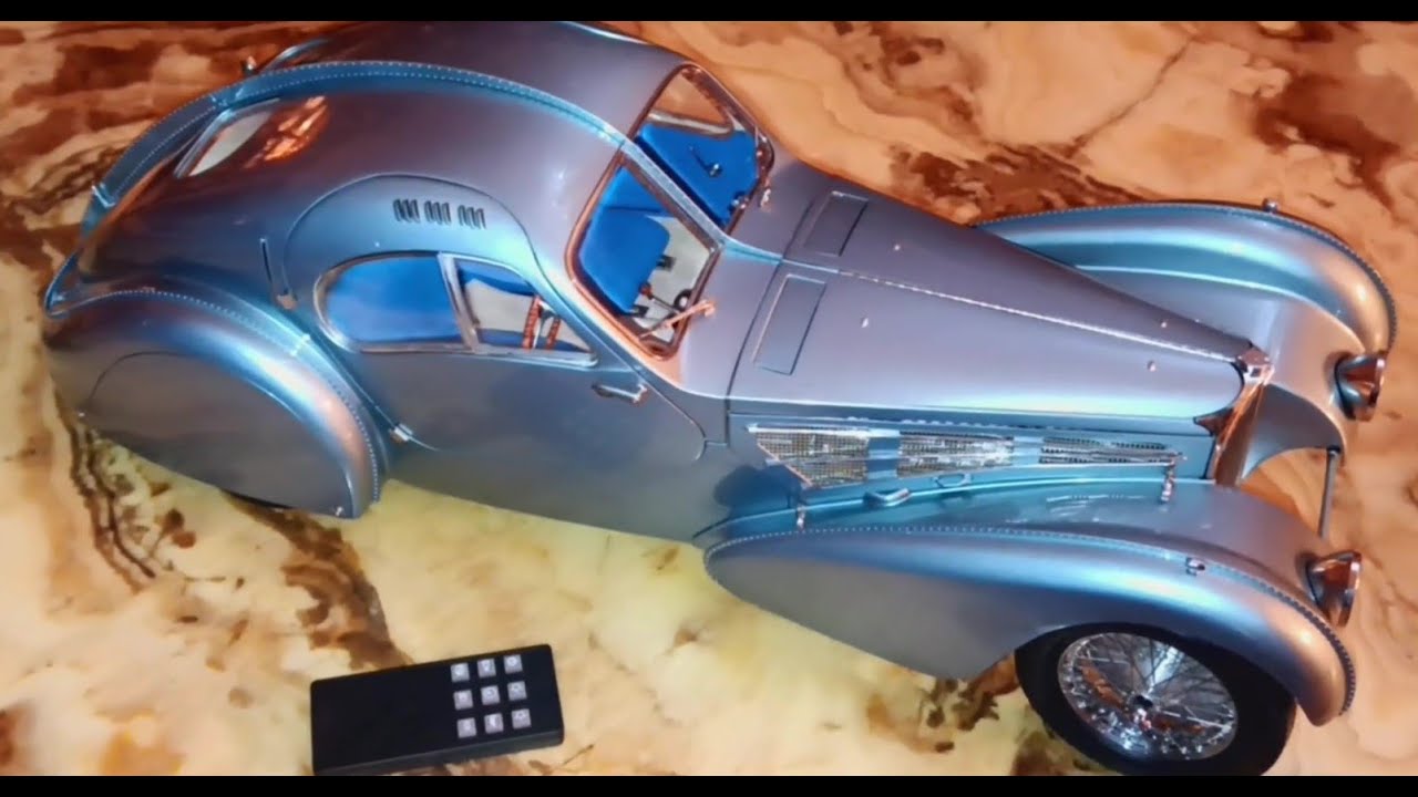 BUGATTI ATLANTIC 1:8 IXO MODEL , FERTIG GEBAUT!!! - YouTube