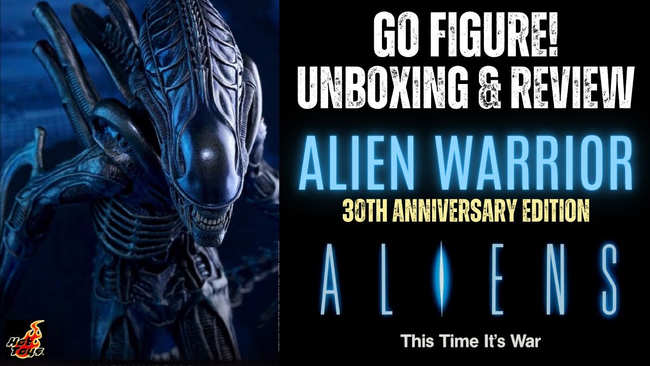 HOT TOYS ALIEN WARRIOR ALIENS 30TH ANNIVERSARY EDITION 1/6 scale