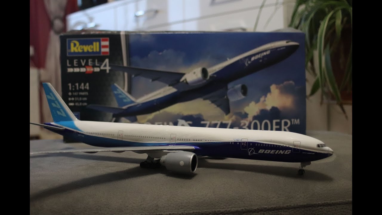 Revell 1/144 scale Boeing 777-300er | Speedbuild - YouTube