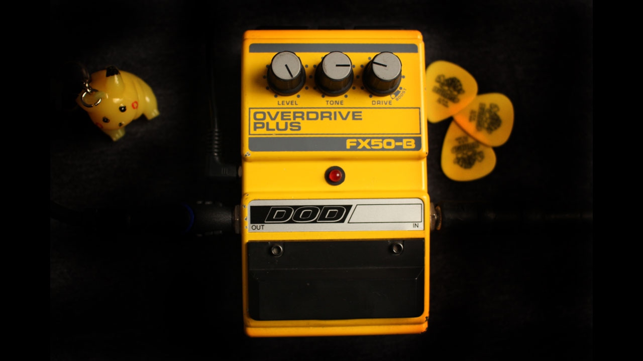 DOD FX50-B Overdrive Plus / チューブライクな名機エフェクター