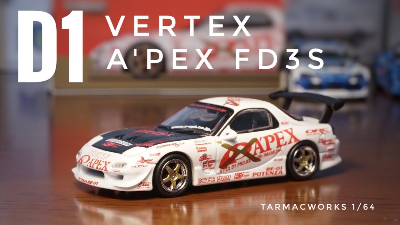 A popular drift machine! A'PEX FD3S VERTEX RX-7 released as a