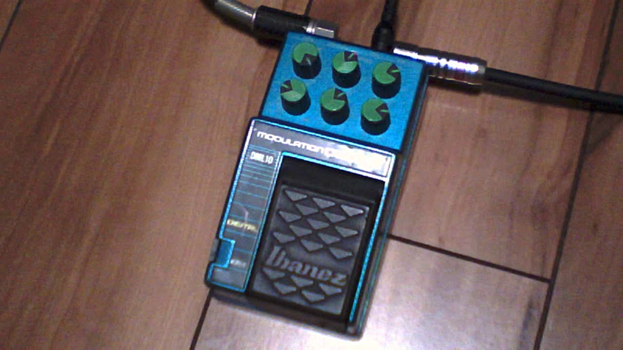 IBANEZ DML10 MODULATION DELAY ii [test] - YouTube