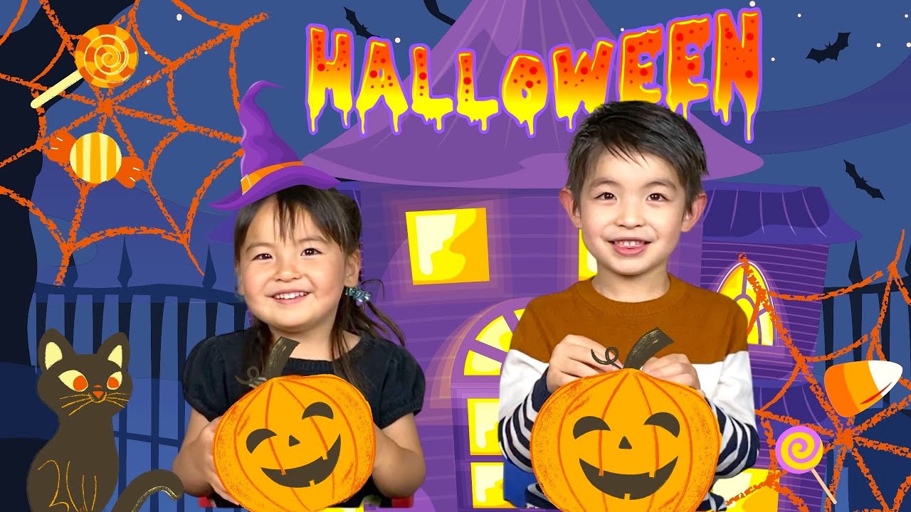 Happy Halloween! 🎃 Let's Make A Jack-O'-Lantern! ハロウィーンの