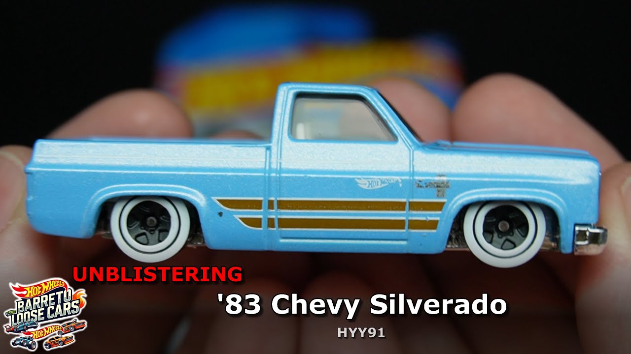 83 Chevy Silverado - HYY91 | Hot Wheels | 1/64 | Loose - YouTube