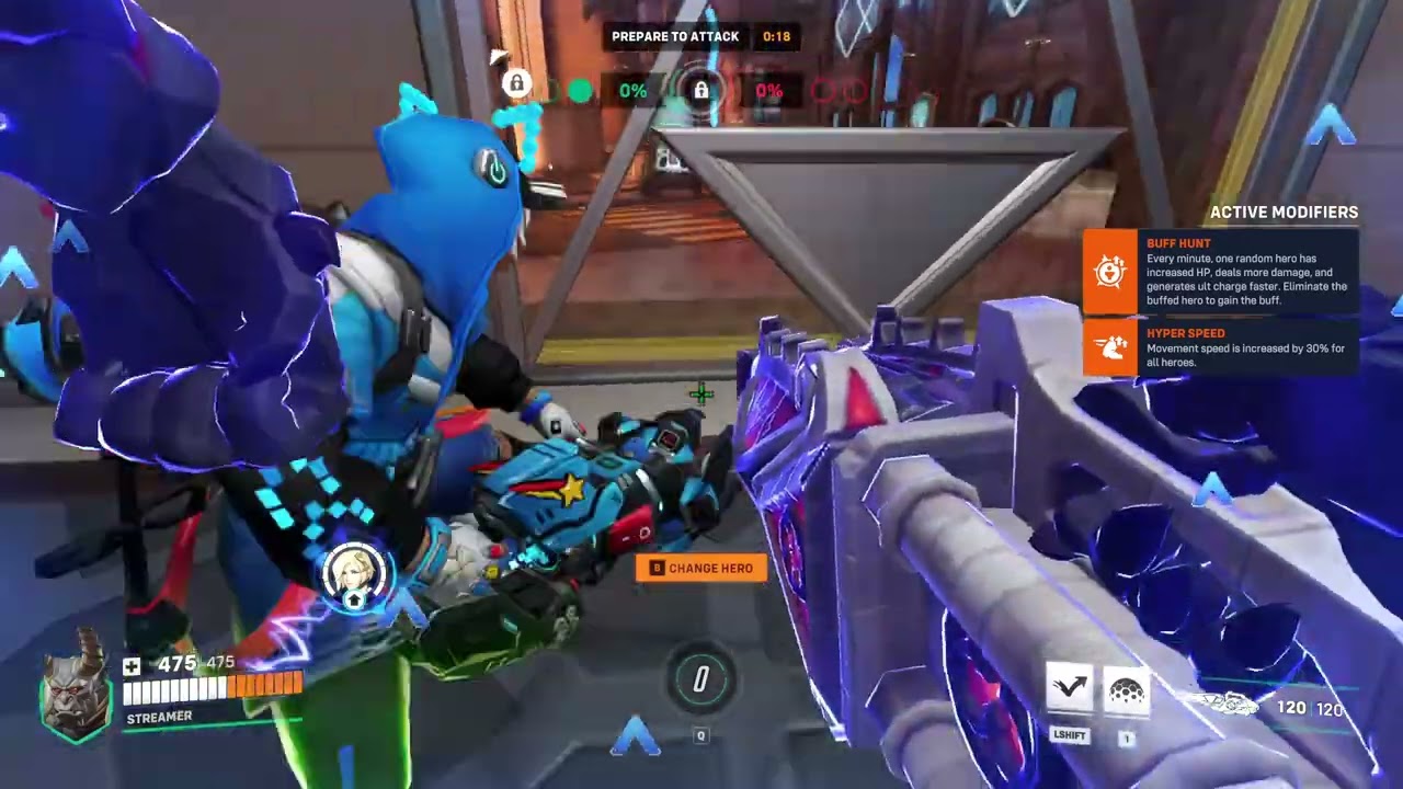 Hacks&Hijinx🟦何に変えると勝てるのか。ジュノ JUNO speed30【OW2