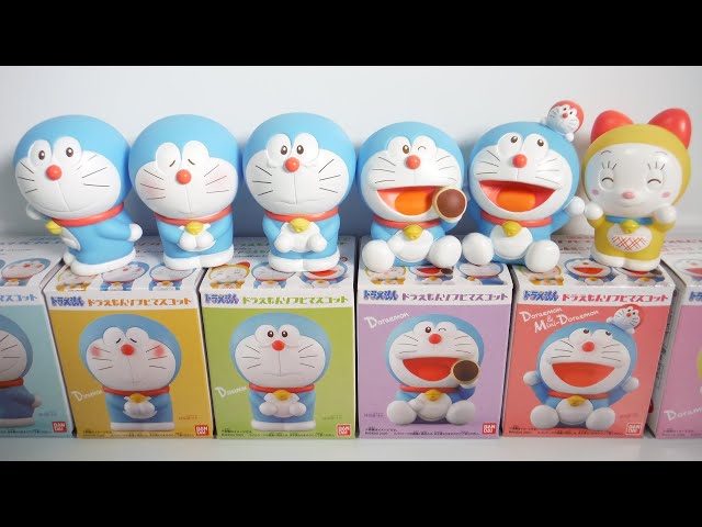 ドラえもん ソフビマスコット 全6種 開封 Doraemon Soft vinyl mascot